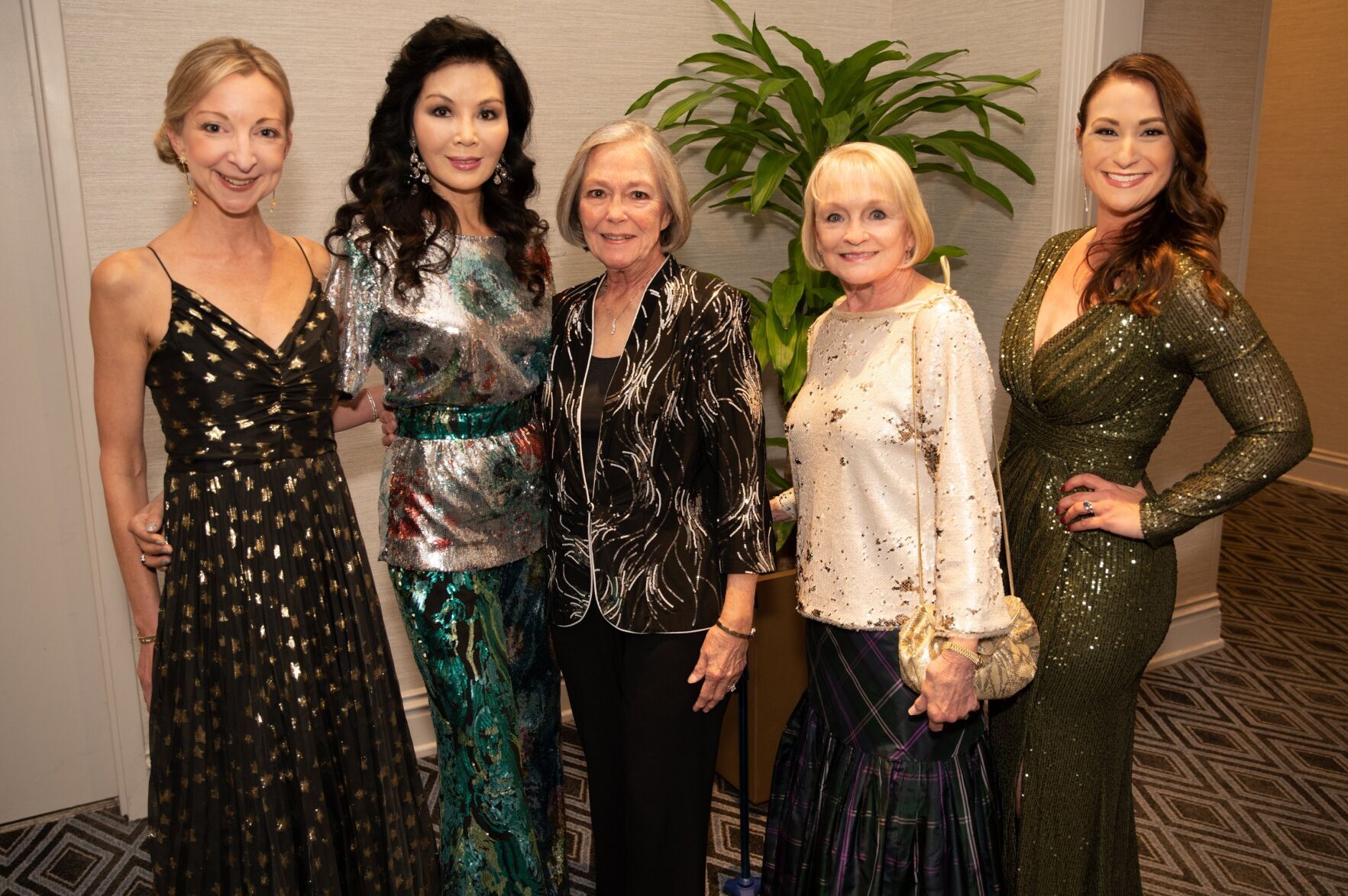 Laurie Lock, Miran Halen, Carol Voss, Pat Whiteside and Sarah Gl